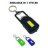 Microlux | 3-In-1 COB LED Keychain Tool - 18 PC Display