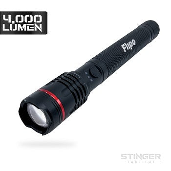 Stinger Tactical 4,000 Lumen Rechargeable Flashlight